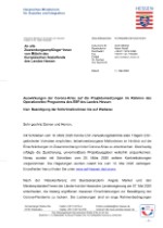 Verfügung der ESF Hessen Verwaltungsbehörde zur Aufhebung der Corona-Empfehlungen